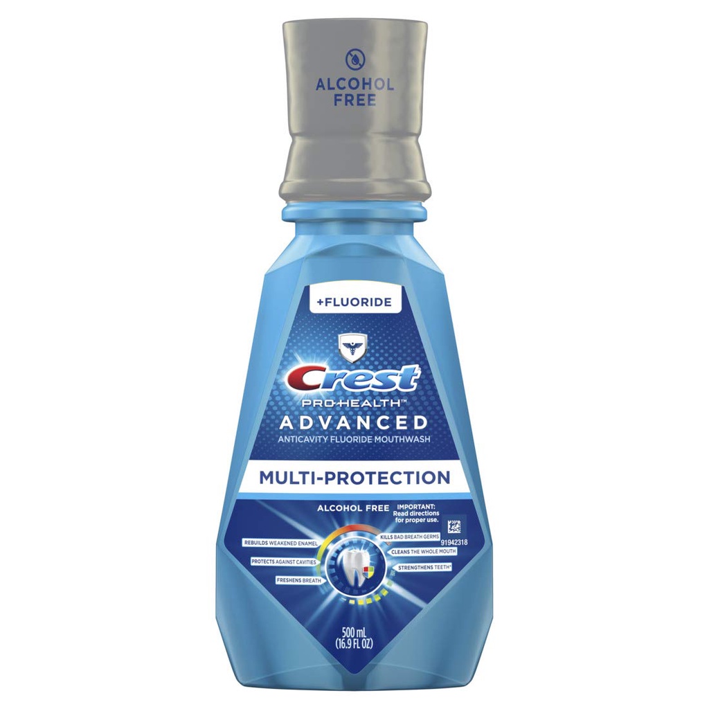 [USA] Nước súc miệng CREST Pro Health Advanced 500ml