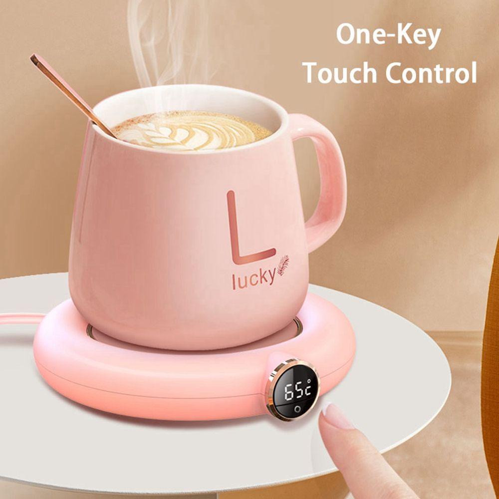 JARRED Đế Hâm Nóng Trà Sữa / Ca-Va 3 Bánh Răng Thông Minh Màn Hình LED Hiển Thị Cảm Ứng Không Đổi Nhiệt