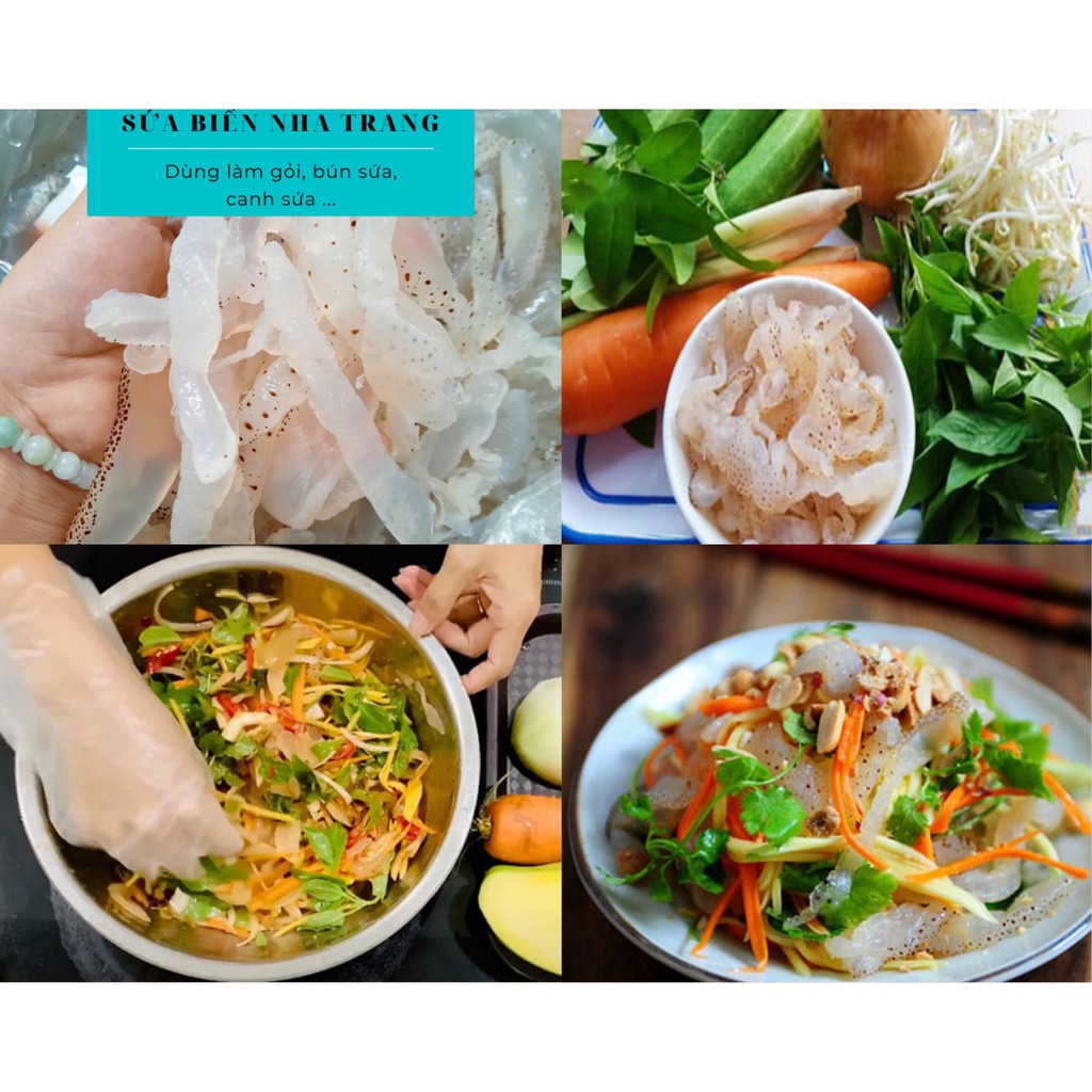 1 KG Sứa biển Nha Trang giòn ngon - Dùng làm gỏi, bún cá sứa, nấu canh, nấu lẩu