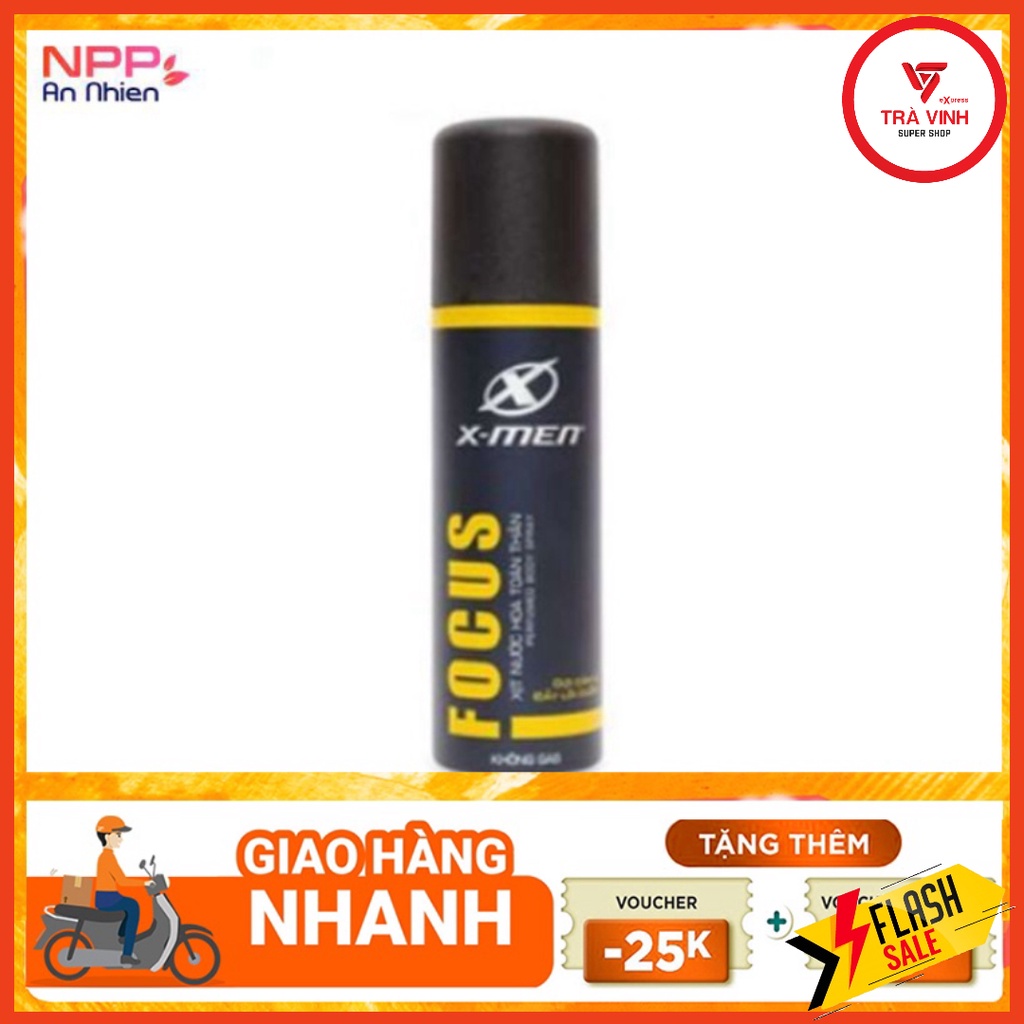 Xịt Nước Hoa Toàn Thân X-men Focus Gợi Cảm Đầy Lôi Cuốn 100ml- CHÍNH HÃNG