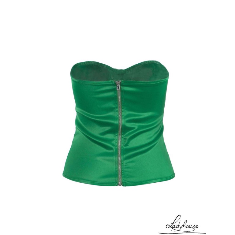 Áo Ống Không Tay Bằng Satin Màu Trơn Thời Trang Mùa Hè Cho Nữ