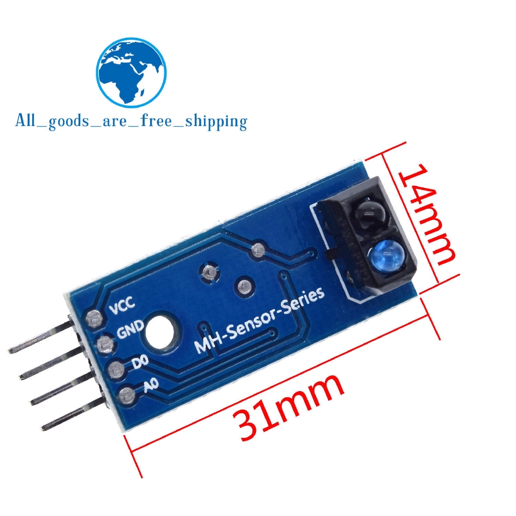 Mô đun cảm biến hồng ngoại IR dò phát hiện vật cản TCRT5000 | BigBuy360 - bigbuy360.vn