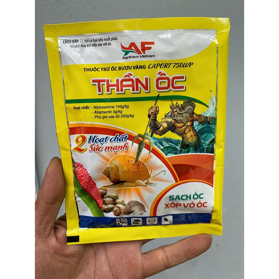 thuốc diệt ốc sên dạng bột hòa nước phun