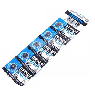 Pin sr936sw / 394 maxell 1.55v lithium / 1 vỉ gồm 5 viên