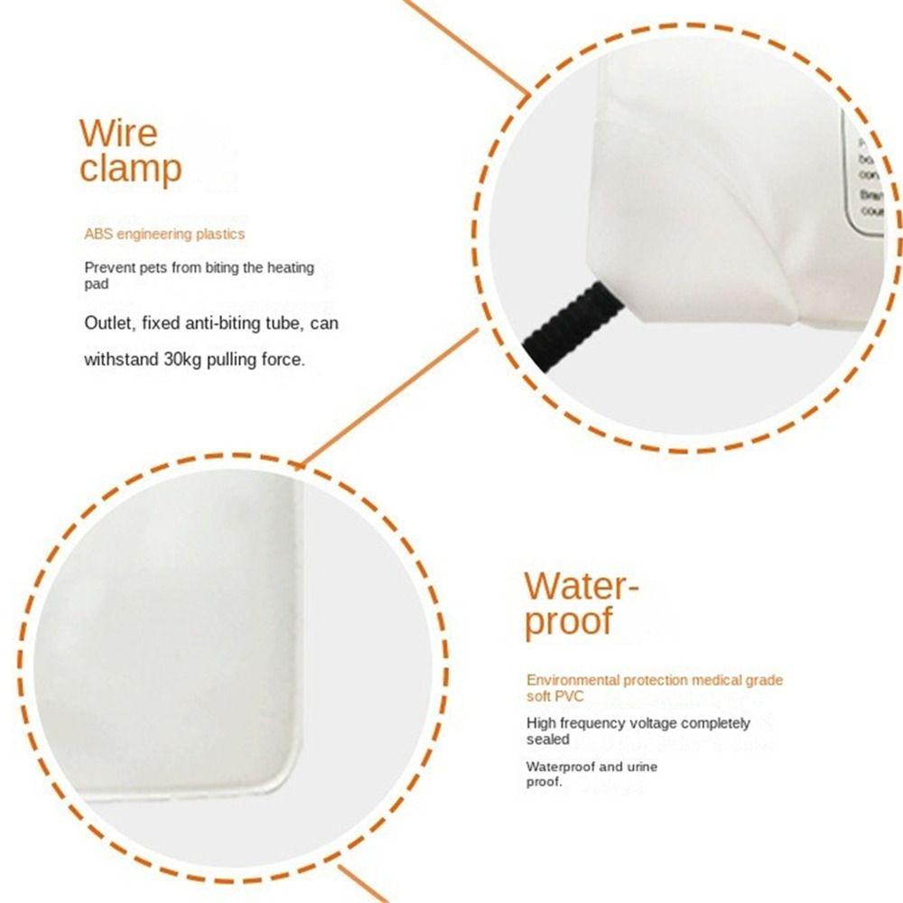 1 Thảm Sưởi Ấm Chống Trầy Kích Thước 30cm * 30cm Tiện Dụng Cho Thú Cưng