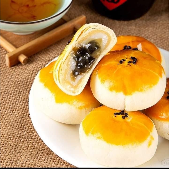 1 chiếc Bánh Trứng Chảy Ngàn Lớp ❤️ Ăn vặt cô nương béo