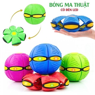 Bóng ma thuật, đĩa bay ufo tự nảy có đèn led.