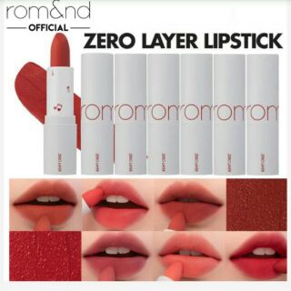 Son Thỏi Lì, Lâu Trôi , Lên Màu Chuẩn Romand Zero Layer Lipstick 