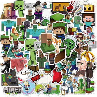 Sticker dán cao cấp MINE-CRAFT Cực COOL ms#129