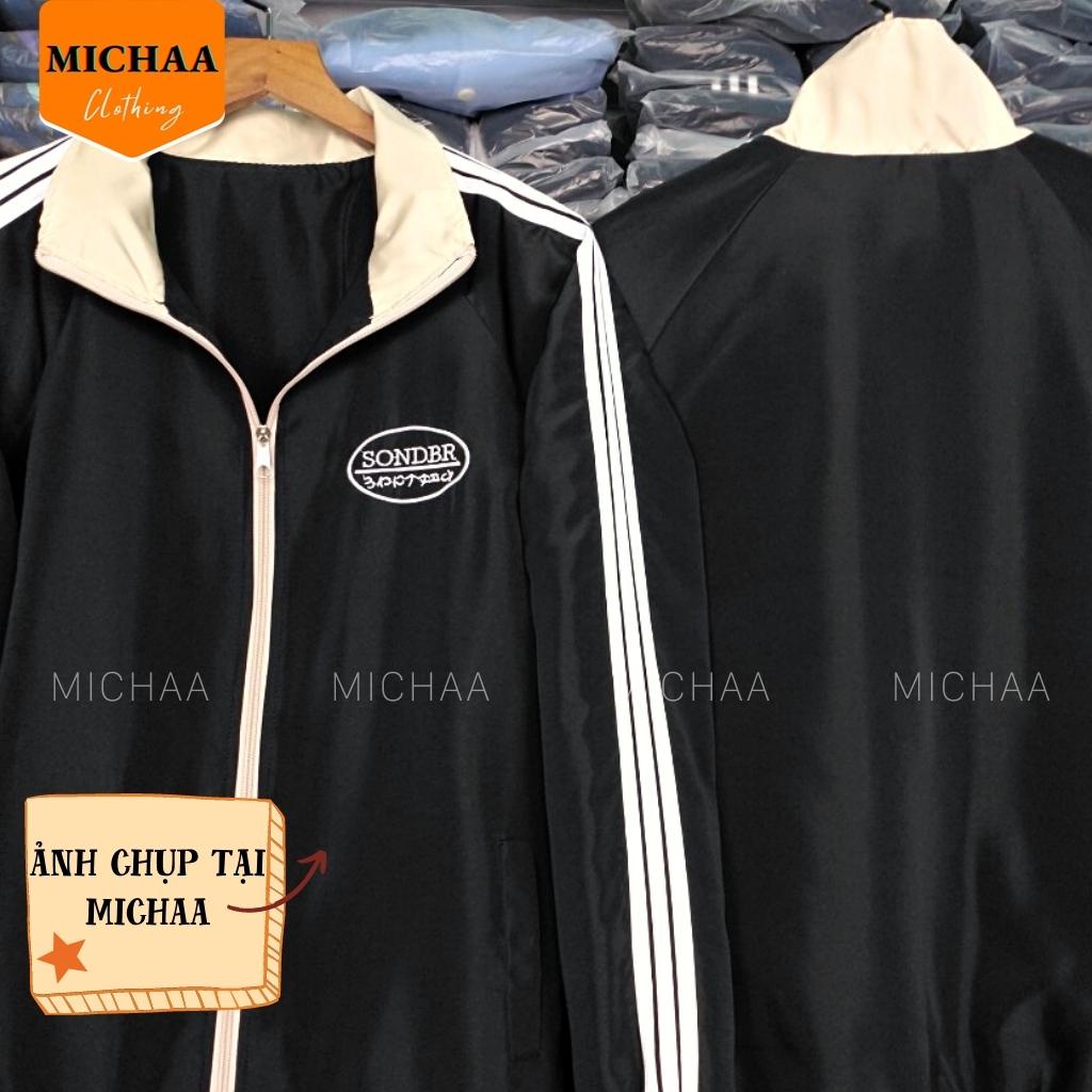 Áo Khoác Bomber Dù SONDBR Nam Nữ Ulzzang Unisex Kiểu Bóng Chày Form Rộng 2 Lớp - MICHAA