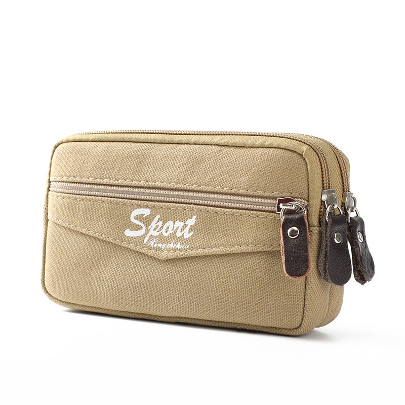 Túi Canvas Đeo Hông Đựng Điện Thoại Đa Năng Tiện Dụng