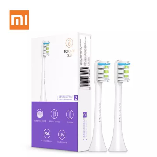 Bộ 2 đầu thay thế bàn chải điện Xiaomi SOOCAS Toothbrush head (2pcs/set)