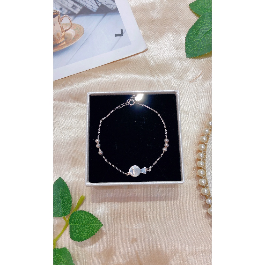 [Freesize] Lắc Tay/Vòng Tay Nữ Bạc 925 Cao Cấp ERASHOP 000358 - Hình Con Cá Đáng Yêu, Đơn Giản Siêu Rẻ Đẹp