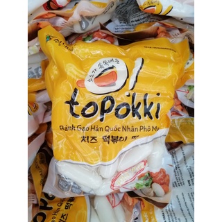 500g Bánh gạo Hàn Quốc tokbokki Nhân Phô Mai