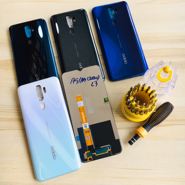 Combo Bộ Vỏ Sườn+ Màn Hình Oppo A5/A9/ A11X Zin Hàng Cao Cấp (Tặng Bộ vít)