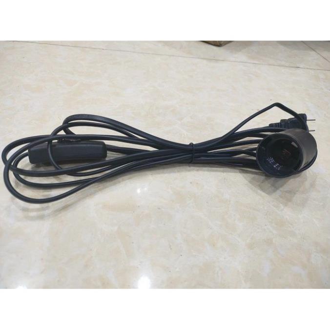 Combo 10 Đui đèn E27 liền dây 2 mét có công tắc