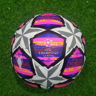 QUẢ BÓNG ĐÁ UEFA CHAMPIONS LEAGUE 2019 ĐỦ MÀU SIZE SỐ 4 - Tặng 2 đôi tất thể thao + tặng Kim Bơm