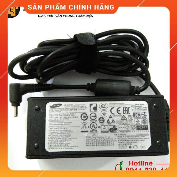 Sạc laptop samsung 19v 2.1a 40W chân nhỏ tháo máy