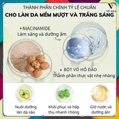 Kem Tẩy tế Bào Chết Bơ Hạt Mỡ Fenyi Dưỡng Ẩm Trắng Da 100g