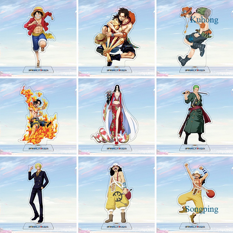 Mô hình nhân vật Luffy Zoro Ace trong phim hoạt hình One Piece