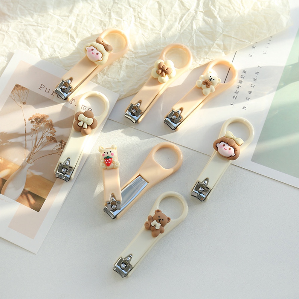Kềm Bấm Móng Tay Y7 Hình Nổi 3D Siêu Cool - Kềm Cắt Sửa Móng Tay Lưỡi Thép