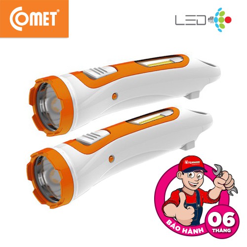 [Mã BMBAU50 giảm 7% đơn 99K] Đèn Pin Sạc Led Comet CRT453 đa năng 2W nhỏ gọn siêu sáng