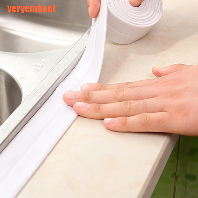 Cuộn Băng Keo Pvc Dán Viền Góc Tường Nhà Bếp Tiện Dụng