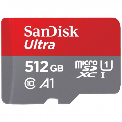 [Mã 99ELHA giảm 7% đơn 300K] Thẻ nhớ 512GB MicroSDXC Sandisk Ultra A1 Class10 667x 100MB/s Tốc độ cao