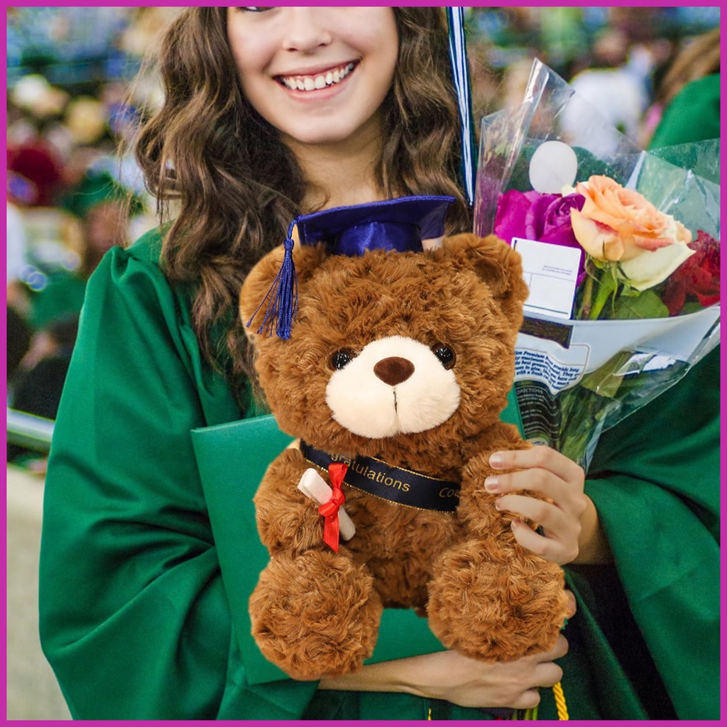 Gấu Nhồi Bông Dễ Thương Làm Quà Tốt Nghiệp