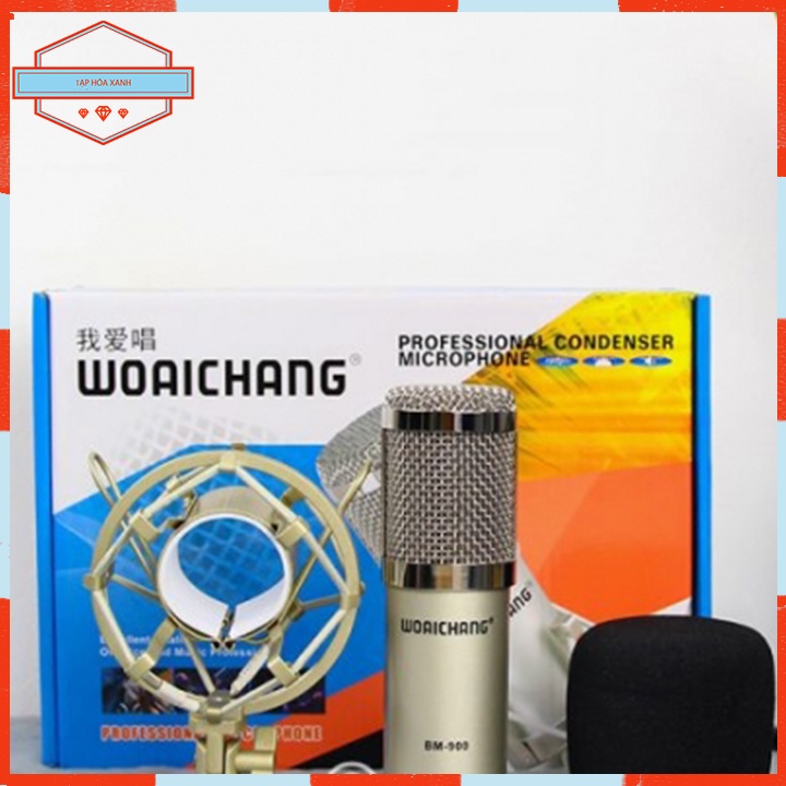 [Mã ELHACE giảm 4% đơn 300K] Micro Thu Âm BM-900 Cao Cấp Mic Hát Karaoke Livestream Đa Năng