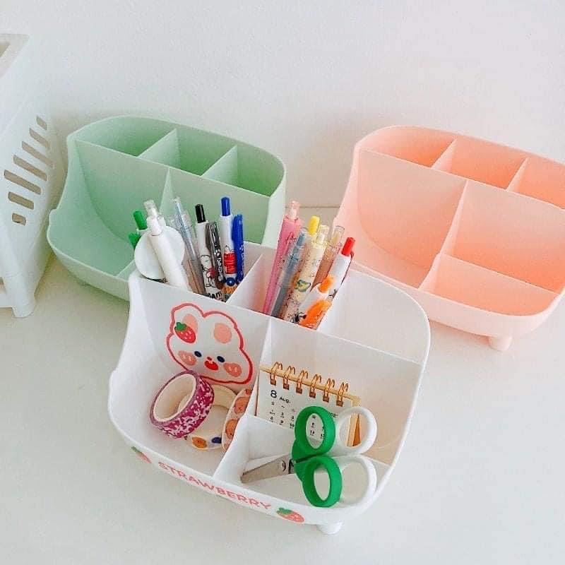Hộp cắm bút 6 ngăn xinh xắn