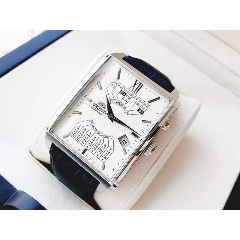 ĐỒNG HỒ NAM CHÍNH HÃNG ORIENT LỊCH VẠN NIÊN - FEUAG005WH | BigBuy360 - bigbuy360.vn