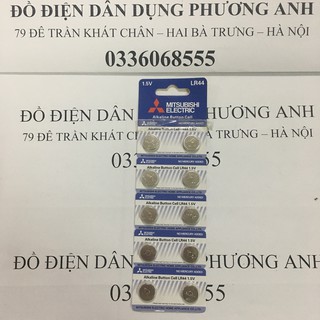 FREESHIP 1 VIÊN PIN CÚC ÁO LR44 1.5V MITSUBISHI CHÍNH HÃNG