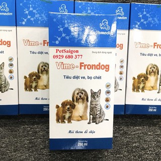 THUỐC XỊT TRỊ VE CHÓ MÈO