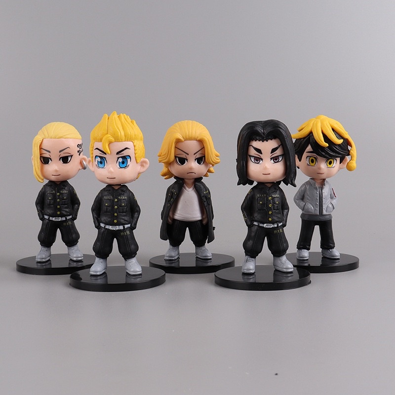 Mô Hình Tokyo Revengers Chibi - Mô hình mikey Takemichi Draken  Hanemiya baij Chibi Bằng PVC cao cấp (cóclip, ảnh thật)