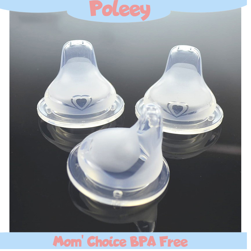 Núm ti silicone tiện lợi cho bé