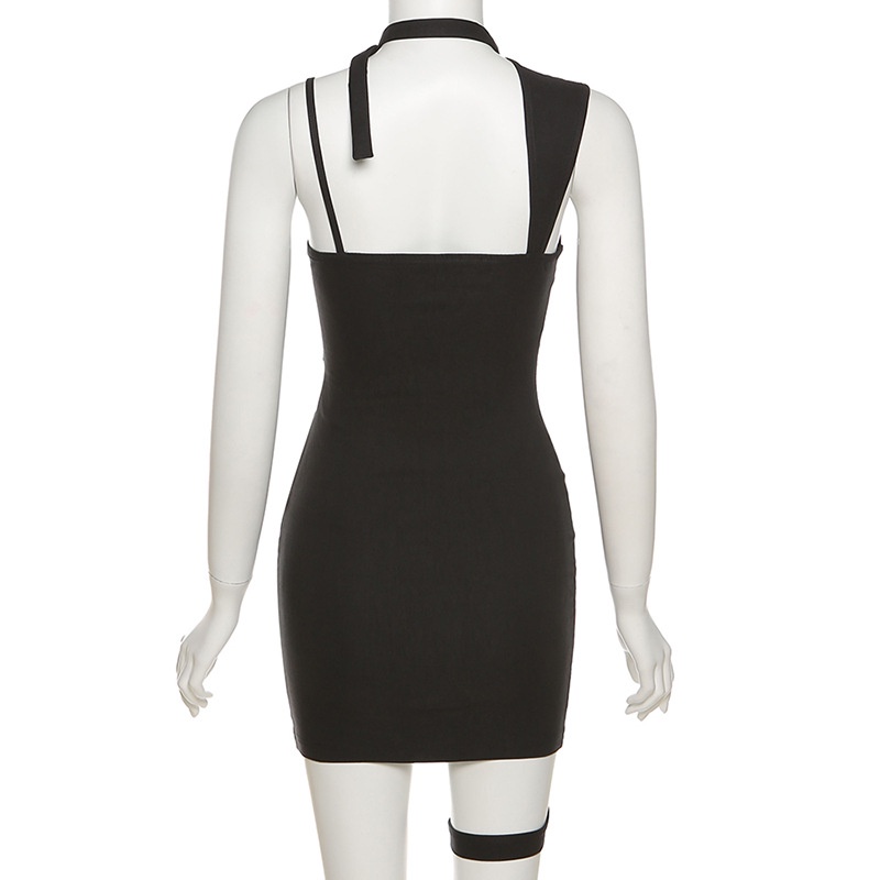 DUNEA Đầm Hai Dây Lưng Cao Thiết Kế Mới Thời Trang Mùa Hè Dành Cho Nữ