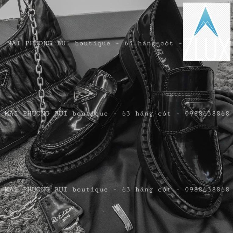 🚴🏇 Giày oxford prada da bóng ( Chuẩn super full box, bill, túi giấy ) 🚴🏇