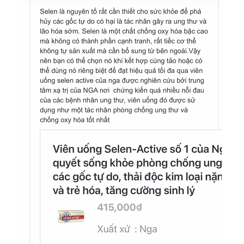 Tảo xoắn Spirulina Biển Đen của Nga | BigBuy360 - bigbuy360.vn