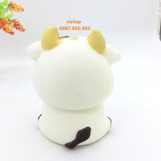SquiShy bò ôm bình sữa | Squishyvui