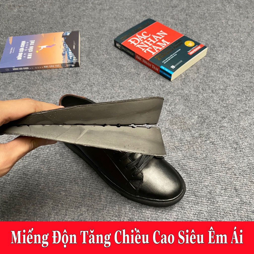 Lót giày độn tăng chiều cao thiết kế hạt massge vô cùng êm ái khi sử dụng Q030