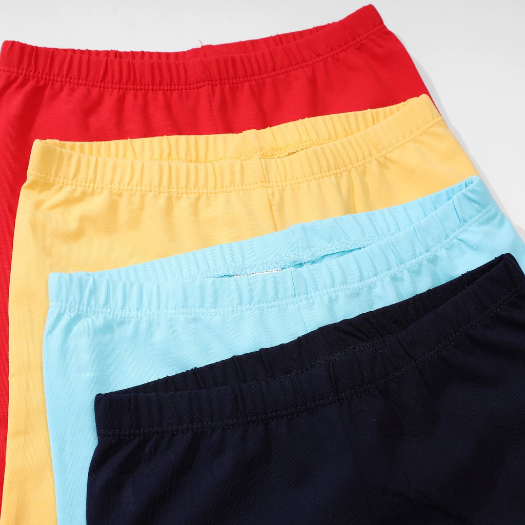 Quần đùi bé gái KABI quần shorts thun cotton bốn chiều thoáng mát thoải mái không túi - GQN001