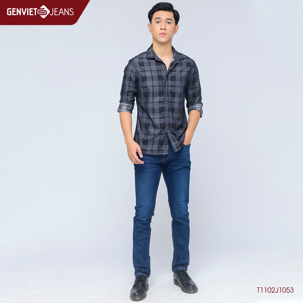  Quần Dài Jeans Nam GENVIET T1102J1053