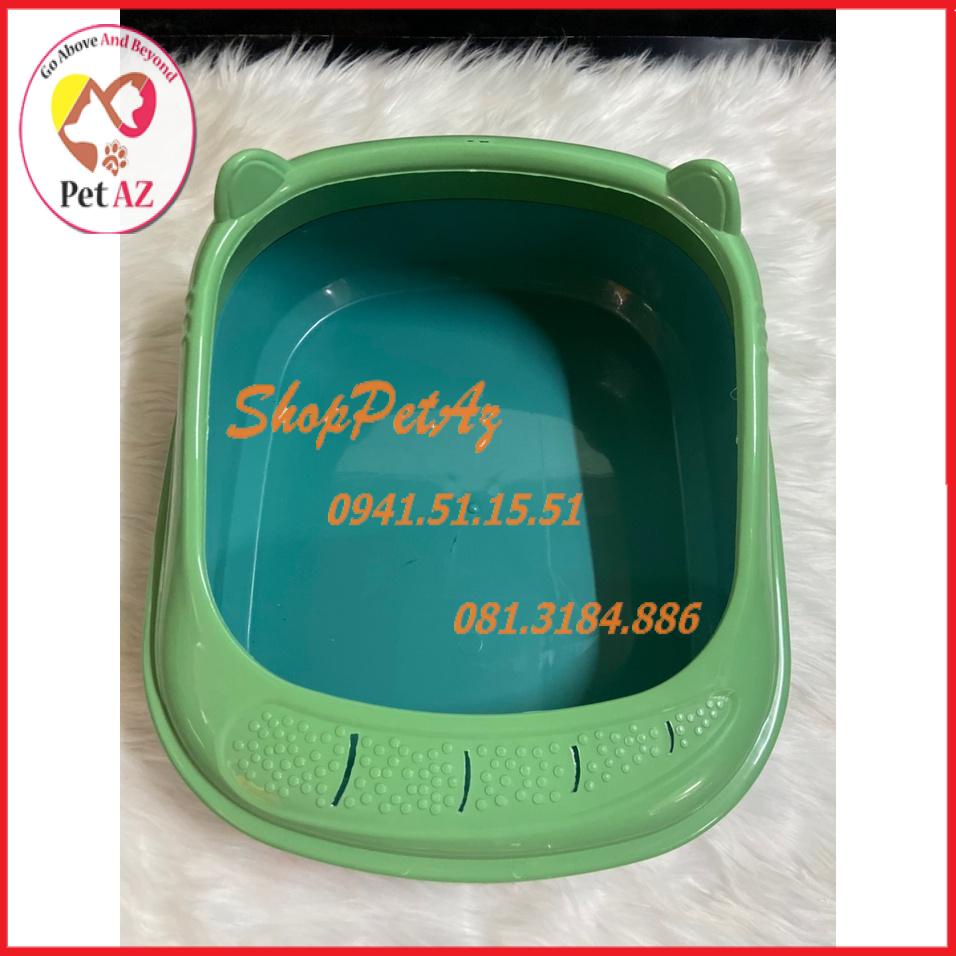 [ Mẫu Mới ] Chậu vệ sinh tai mèo cho thú cưng , hàng gia công 45x38x20cm