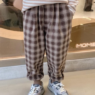 Quần ca rô cho bé trai, gái