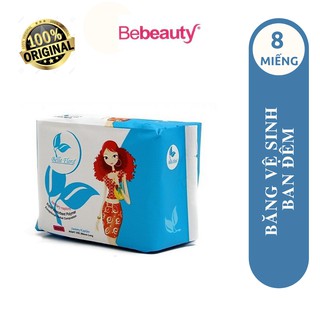Belle flora băng vệ sinh ban đêm- lưới lụa 8 miếng - 0602639