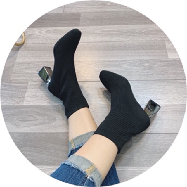 Bốt len gót gương QCCC