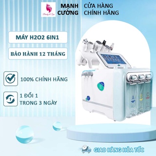 Máy H202 aqua 6 in 1 2020, Máy Chăm sóc da Aqua H202 6 Chức năng, Máy bảo hành 6 tháng [Hàng Loại 1]