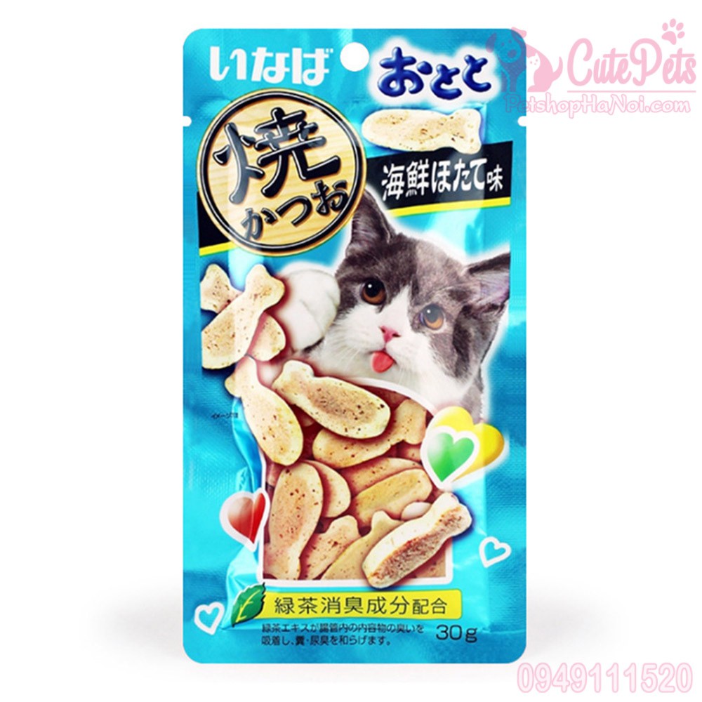 Bánh thưởng Inaba 30g dành cho mèo - CutePets Phụ kiện thú cưng Pet shop Hà Nội