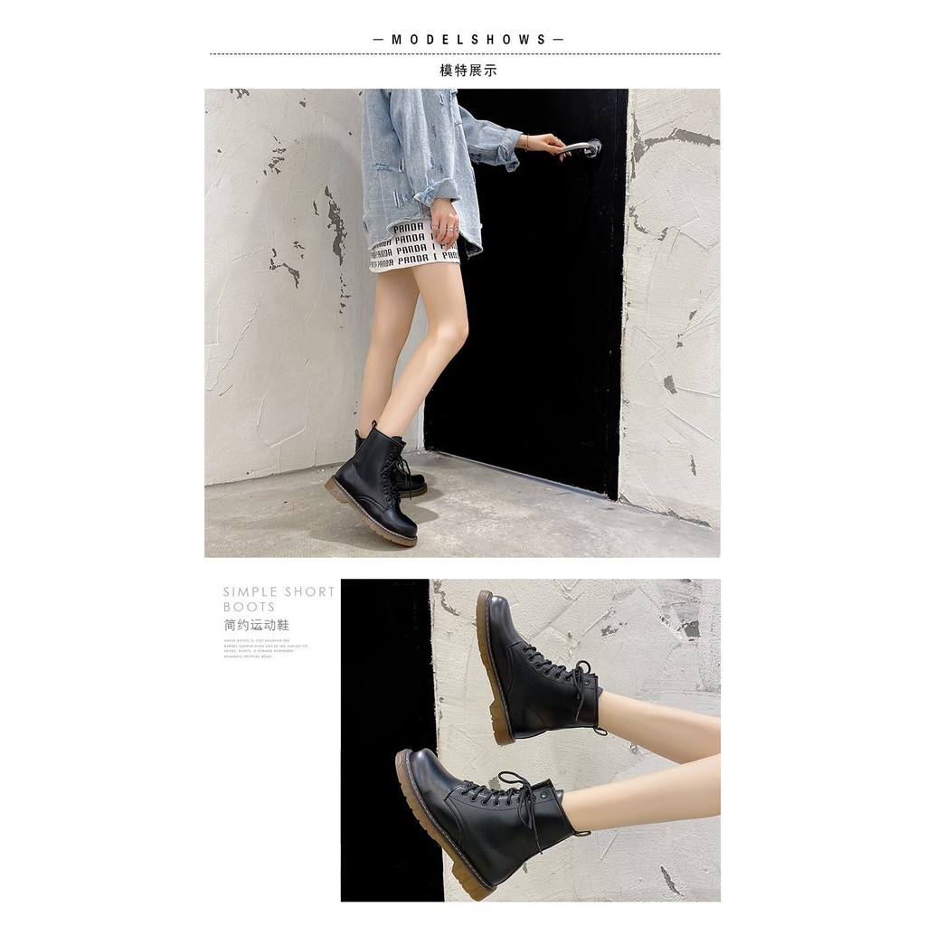Boots cao cổ 8 lỗ | BigBuy360 - bigbuy360.vn